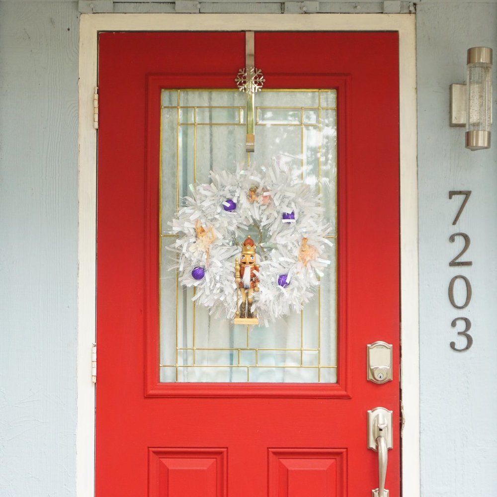 Dance of the Sugarplum Fairies Tinsel Wreath